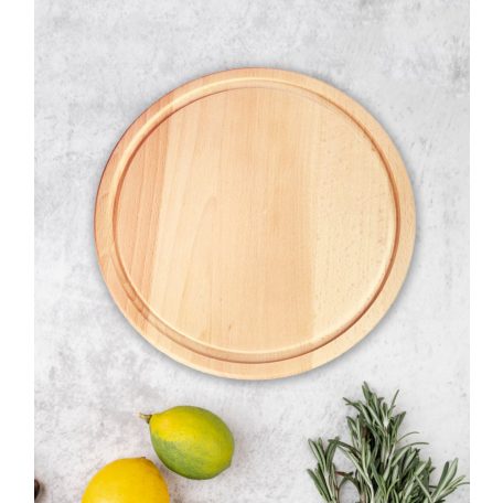 Kör alakú fa vágódeszka 3 méretben