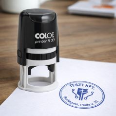   Irodai körbélyegző Printer R 30 - lenyomat átmérője: 30 mm                                                                         