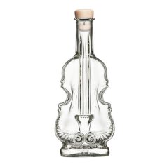 Hegedű formájú üveg 200 ml