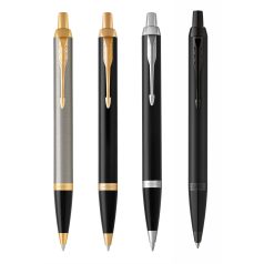   Gravírozott Parker Royal IM golyóstoll ajándékdobozban  – prémium céges ajándék