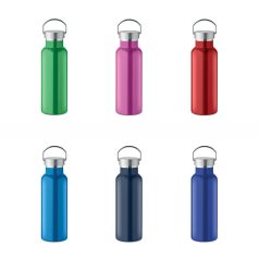   Duplafalú termosz palack 500 ml (8 színben) - gravírozható