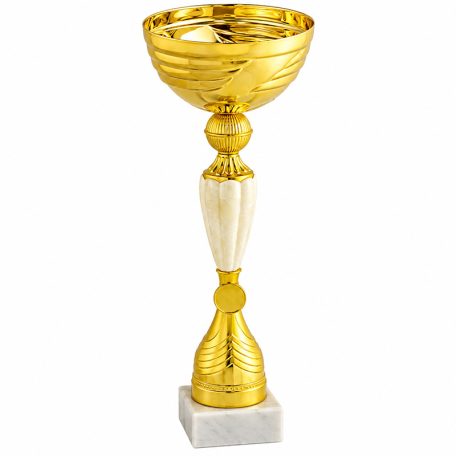 Pearl arany serleg kagylófehér betéttel 2326A - M: 38 cm