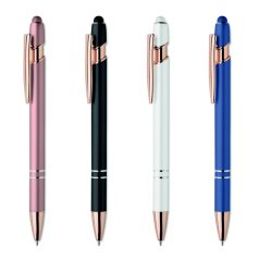 Gravírozott érintőhegyes golyóstoll - négy színben