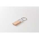 Fa és fém kulcstartó – egyedi gravírozással
