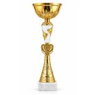 Ivory arany-fehér kupa 6 méretben 24G-05/F - M:25 cm
