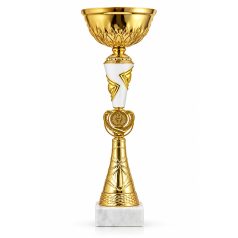 Ivory arany-fehér kupa 6 méretben 24G-05/F - M:25 cm