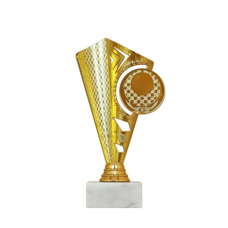 25M-01/A  Műanyag serleg   H: 21,5 cm            -   érembetét hellyel 