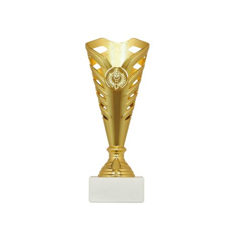 25M-03/C Műanyag serleg   H: 19 cm        -   érembetét hellyel 