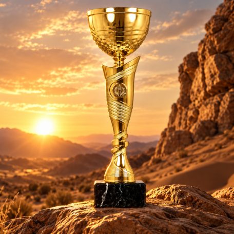 Titan Gold arany serleg 3 méretben 26G-50B - M: 36 cm