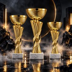 Onyx arany serleg 26G-60C - M: 24 cm - Érembetét hellyel 