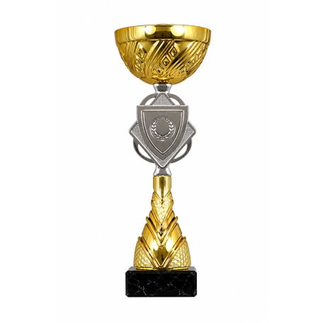 Nexus arany-ezüst serleg 26G-68B - M: 26 cm - Érembetét hellyel