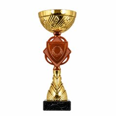   Nexus arany-bronz serleg 26G-68C - M: 23,5 cm - Érembetét hellyel