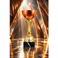 Vertex arany-bronz serleg 3 méretben 26G-69C - M: 21,5 cm