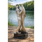 Horgász szobor harcsafogó versenyre 30 cm