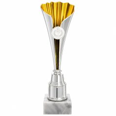Vittoria arany-ezüst serleg - M: 21,5 cm
