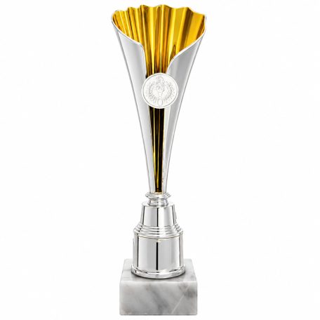 Vittoria arany-ezüst serleg - M: 26,5 cm