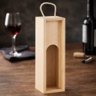 Gravírozható fa borosdoboz 