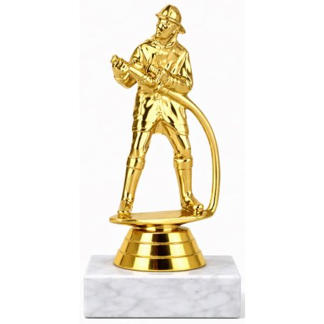 TŰZOLTÓ díj - arany figura márványon