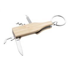 Praktikus gravírozott sörnyitós kulcstartó