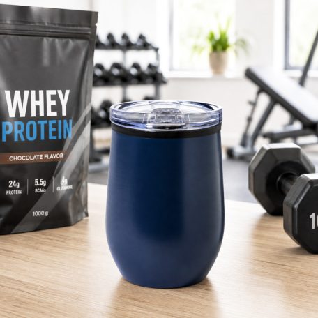Gravírozható thermo fitness pohár 350 ml
