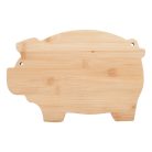 Malac formájú vágódeszka bambuszból - gravírozható