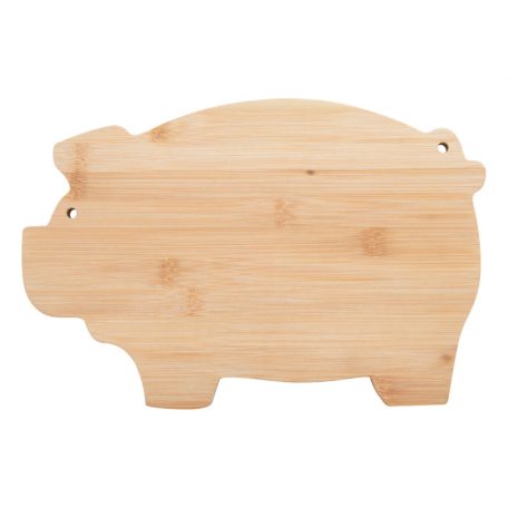 Malac formájú vágódeszka bambuszból - gravírozható