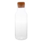 Boroszilikát üveg kancsó parafa tetővel, 1000 ml. 