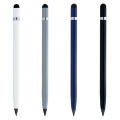   Gravírozott  alumínium tintamentes toll – radírozható, környezetbarát megoldás