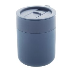   Szilikon borítású kerámia utazópohár, több színben 300 ml