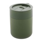 Szilikon borítású kerámia utazópohár, több színben 300 ml