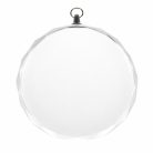 Gravírozható üvegérem - átmérő: 7 cm