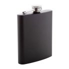 Gravírozható rozsdamentes fekete flaska 200 ml