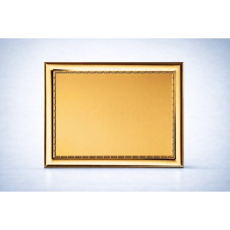 Arany plakett UV nyomtatással