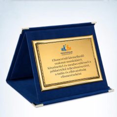 Egyedi plakett cégeknek színes nyomattal