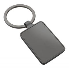 Klasszikus fém kulcstartó - gravírozható