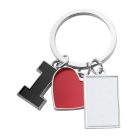 I Love fém kulcstartó - gravírozható