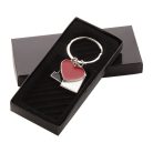 I Love fém kulcstartó - gravírozható