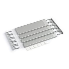 AluSign SÍNES 5 soros névtábla