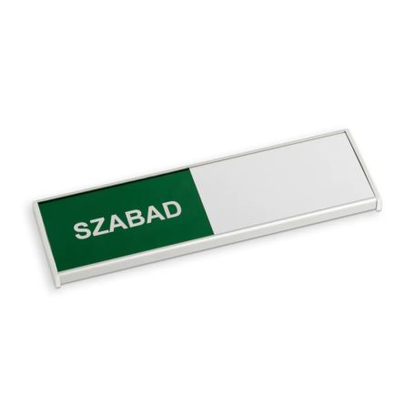 AluSign szabad-foglalt tábla