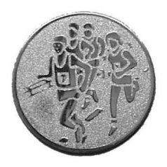 Érembetét 28 Futás ezüst 25 mm