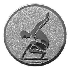 Érembetét 44 Torna nő ezüst 25 mm