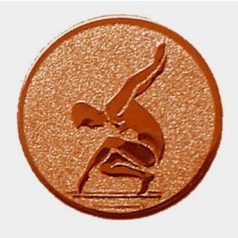 Érembetét 44 Torna nő bronz 25 mm