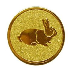 Érembetét NYÚL 25mm ar.       050 