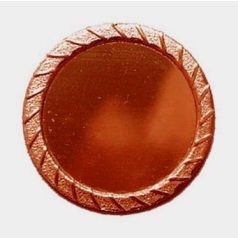 Érembetét ÜRES1 bronz 25mm    130 