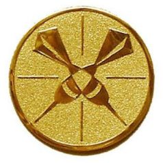 Érembetét 148 Darts arany 25 mm