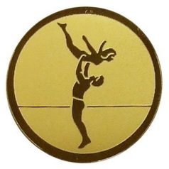 Érembetét AKROB.TÁNC 25mm  öntap   