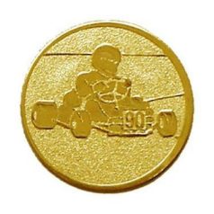 Éremb. GOKART 50mm arany   119 