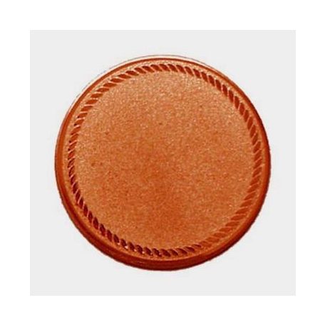 Éremb. ÜRES2 50mm bronz új 131 