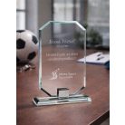 Gravírozható üvegdísz - BELLA2 19 cm  díszdobozzal 