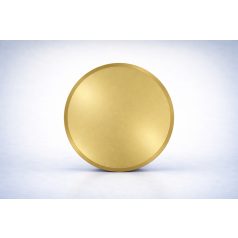 Fém arany színű plakett 